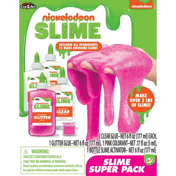 Kit De Slime  En Caja Cra-z- Medio Nickelodeon Z Ksl 